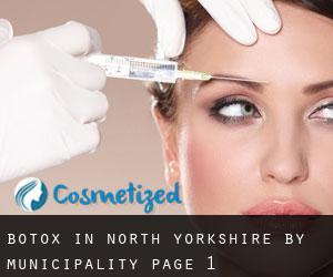 Botox in North Yorkshire by municipality - page 1