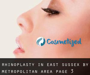 Rhinoplasty in East Sussex by metropolitan area - page 3